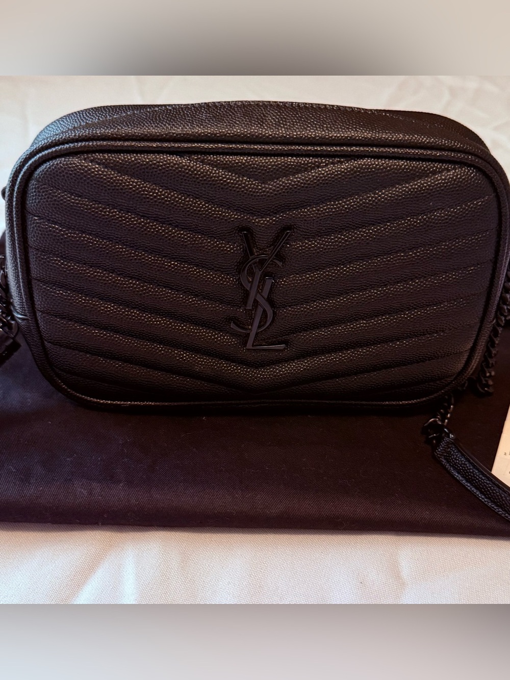Saint Laurent Mini Lou Crossbody Bag
